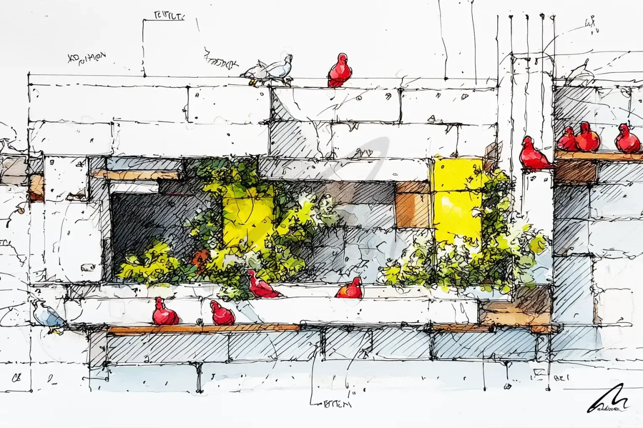 Bird and urban Design