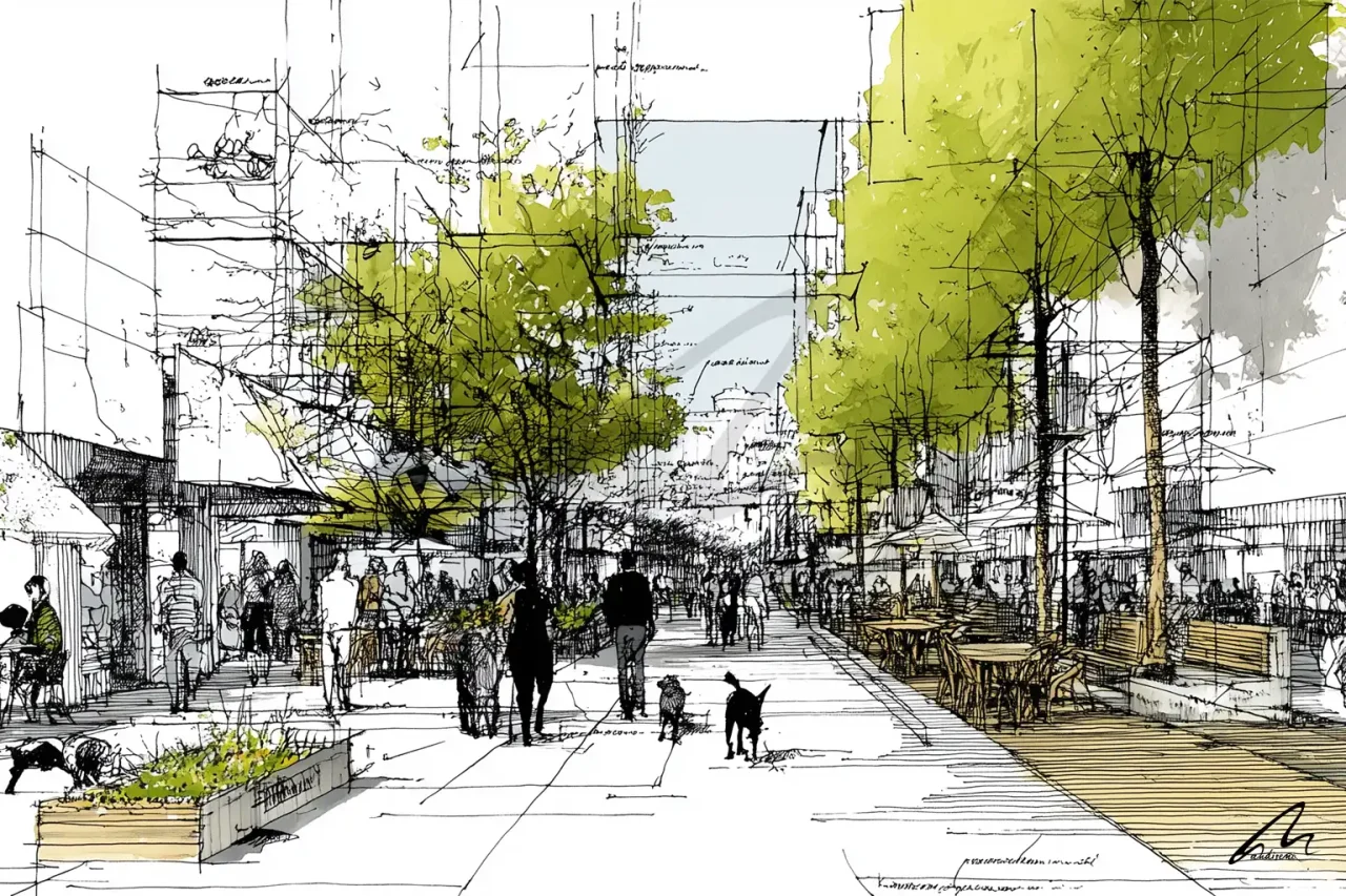 urban design for dogs and other species in city