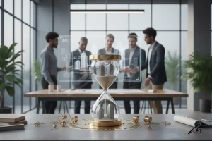 Architects using data visualizations to justify premium fees in a data-driven architecture firm.