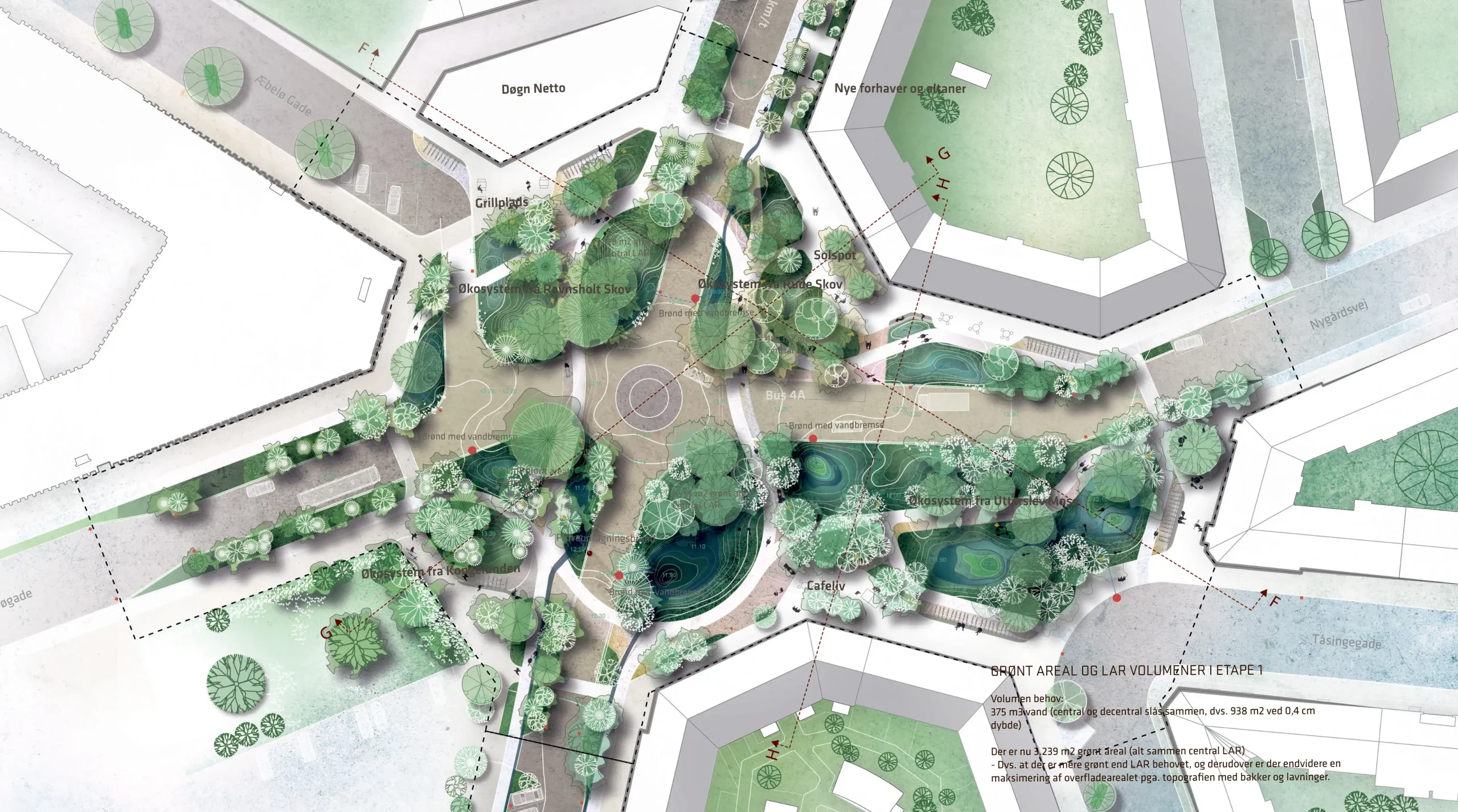 Visualization of Skt. Kjelds Plads
