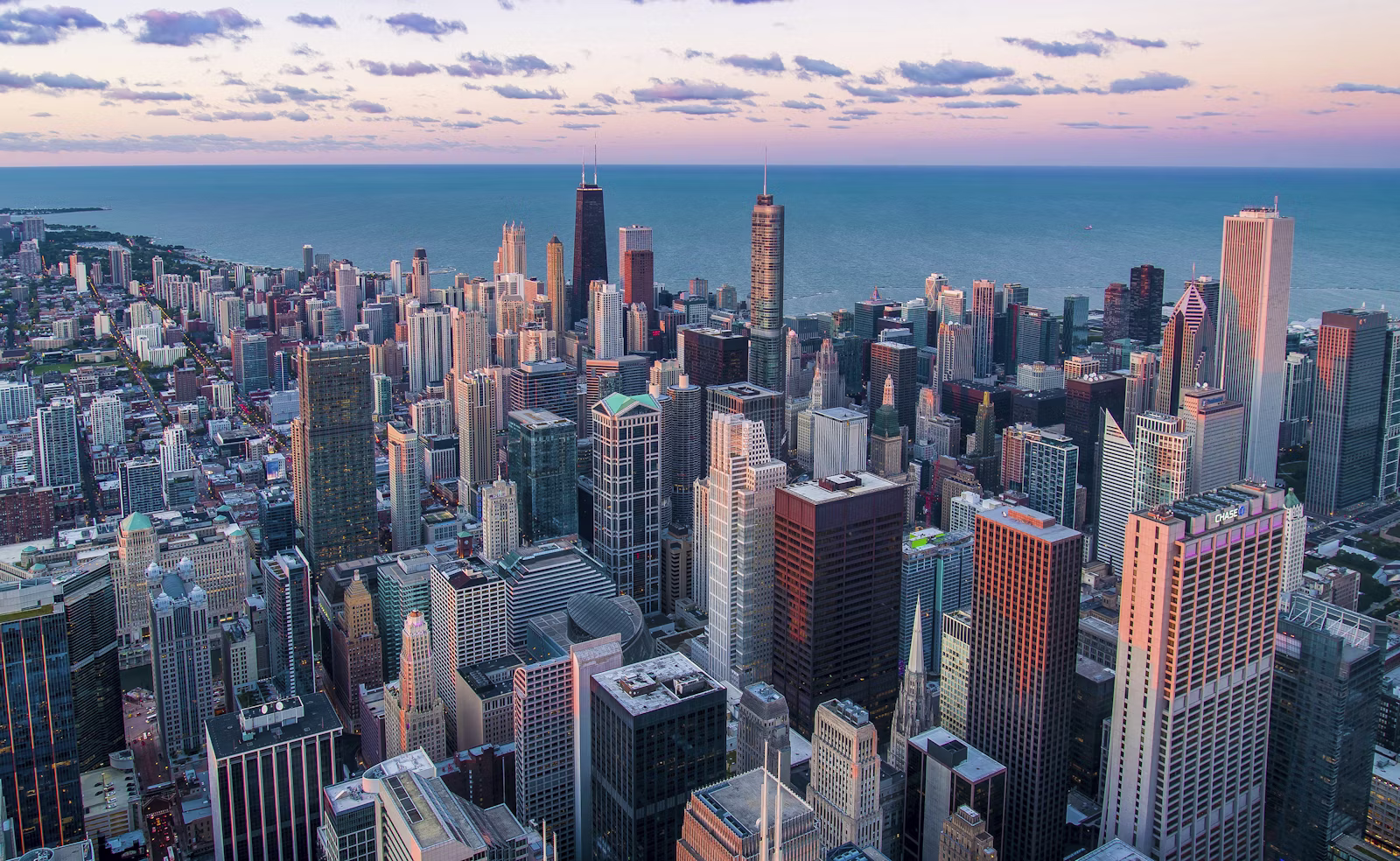 Urban aerial view — city performance