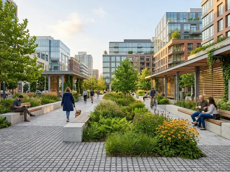 Why Your 'Value Engineering' Presentations Are Failing (And What to Show Instead) — Civic landscape infrastructure connecting public parkland with transit and commercial hubs